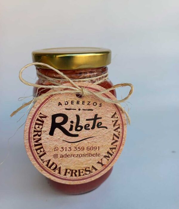 Mermelada de Fresa y manzana