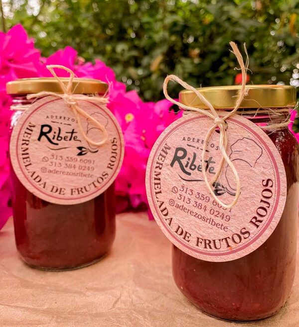 Mermelada de frutos rojos